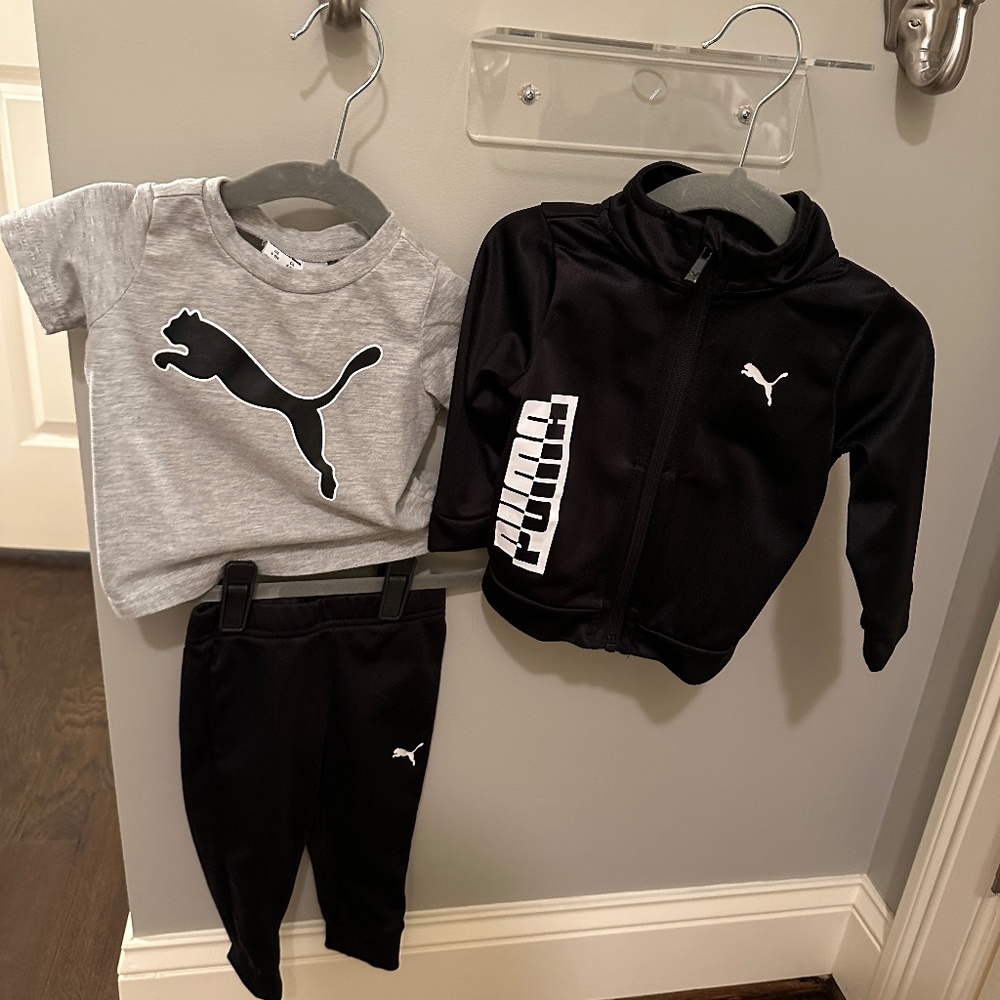PUMA BABY TRACK SUIT - 3 Pieces 6-9 MONTHS